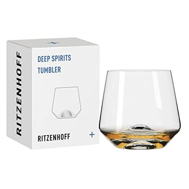 RITZENHOFF 3841004 Tumbler-Glas 400 ml - Serie Deep Spirits Nr. 4 Iglu - mit Relief im Kristallboden – Made in Germany im Sale